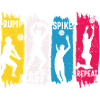 Volleyball saying volleyball player