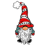 Elves with snowflakes