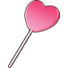 Heart Lollipop