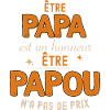 Papa et papou exceptionnel