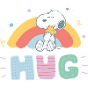 Peanuts Snoopy & Woodstock Hug