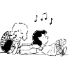 Jordnötter Schroeder och Lucy