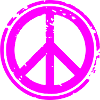 Peace Sign Peace Symbol Used Look Grunge Peace