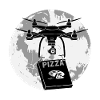 Drone Moon Pizza