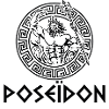 Poséidon noir antique