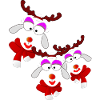 Reindeer Ladies Noël