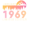 1969 En janvier Retro Locust