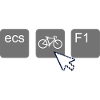 Bicycle Computer Keyboard