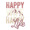 Femme heureuse Vie heureuse