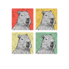 Capybara Vintage Sydamerikansk capybara