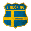 Linköping Suède Armoiries Drapeaux