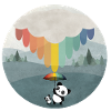 Panda. Together