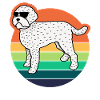 Lagotto Romagnolo Hund Retro Skämt Hundar
