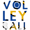 Volleyball lettering with ball