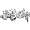 Octopus - Octopus Black Pattern