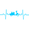 Heartbeat Scooter Moto