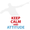 Ruhe und Attitüde Silhouette