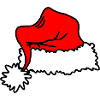 Red Christmas hat