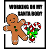 working santa body