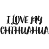 j'aime mon chihuahua