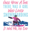 Snowboard Snowboard Girl Une fois
