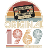 1969 Vintage Birthday Retro Gift