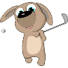 Puppy Golf Swing