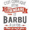 légendaire et barbu