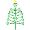 Lacrosse Weihnachtsbaum - Lacrosse Player