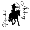 Mounted archer black