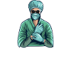 Technologue chirurgical Gangsta Tech Drôle