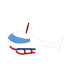 White Helicopter