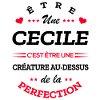 CECILE PARFAITE - NOM CECILE
