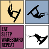 wakeboard wakeboarder cable wasserratte repeat