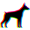 CMYK Dobermann