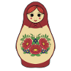 Matryoshka Illustration