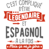 légendaire et espagnol