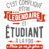 légendaire et étudiant