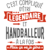 légendaire et handballeur