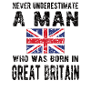 Brite Großbritannien Herkunft Britische Flagge