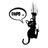 Oops.. black cat betises