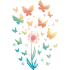 Schmetterlinge Aquarell