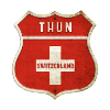 Thoune Suisse Armoiries Drapeaux Design