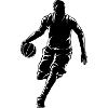 Sports Basketball Dribbling