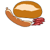 Bockwurst Wurst Alter Mann Bratwurst