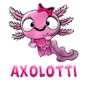 Axolotti Axolotl Mädchen