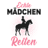 Pferdemotiv Reiterin Pferdebesitzer Reitshirt