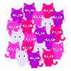 Cats over cats