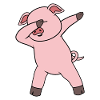 Dabing pig