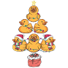Rubber Duck Christmas Tree